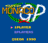 Super Monaco GP screenshot 4 for Sega Game Gear